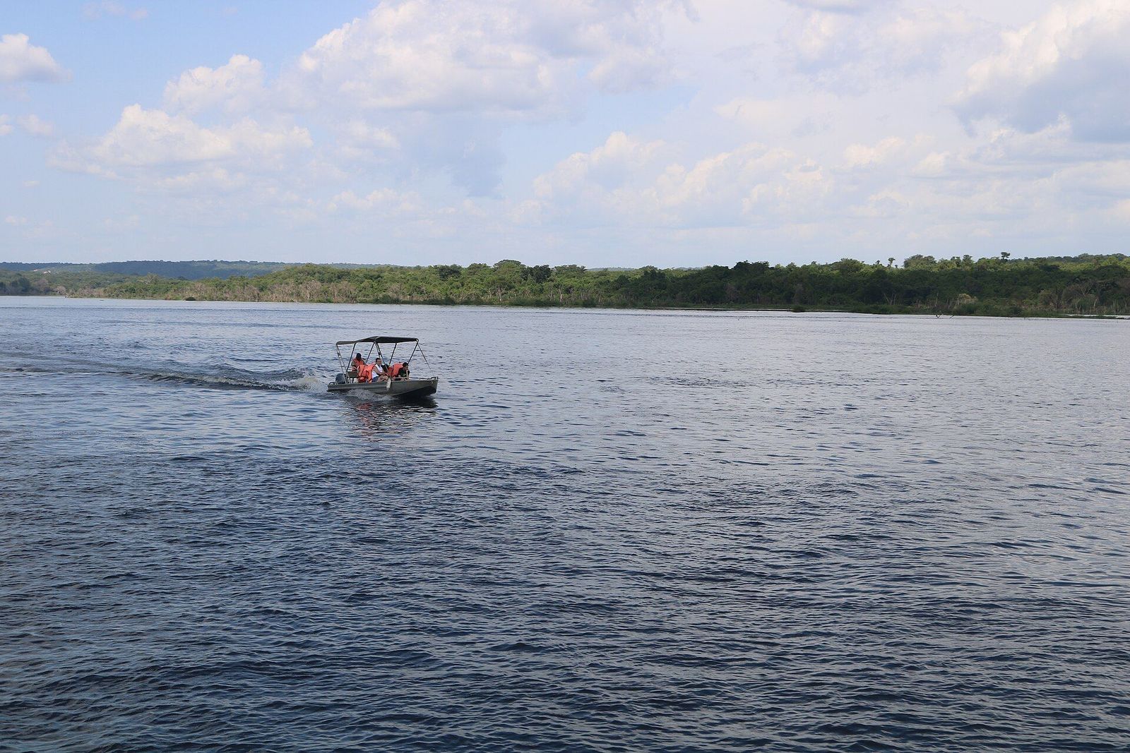 The Victoria Nile near Paraa, Murchison Falls